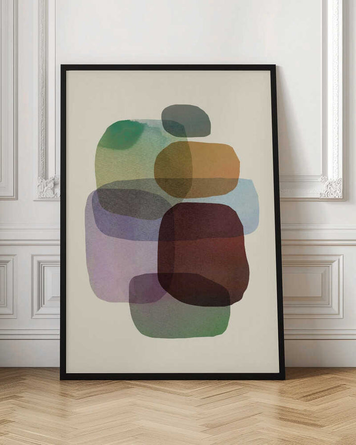 Overlapping Organic Shapes