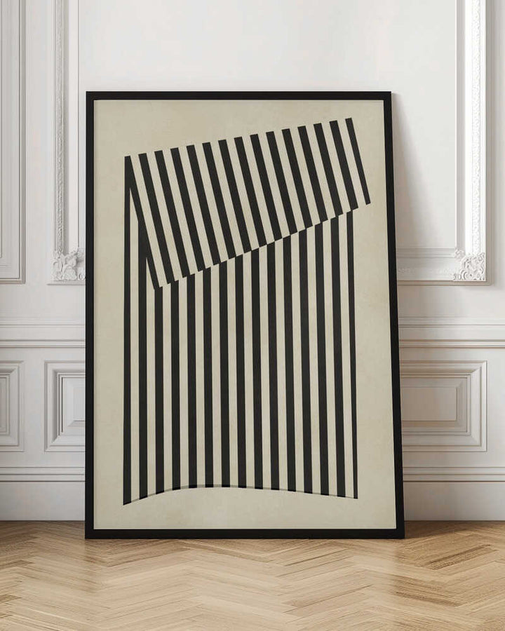 Abstract Striped Design
