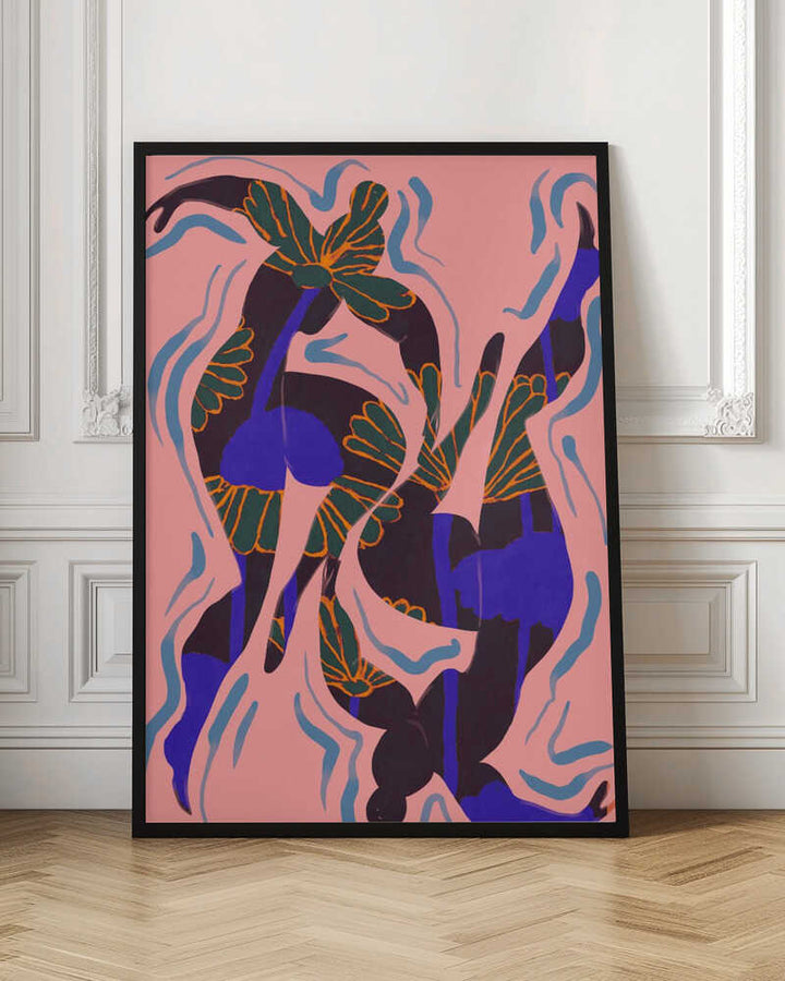 Vibrant Fluid Dance