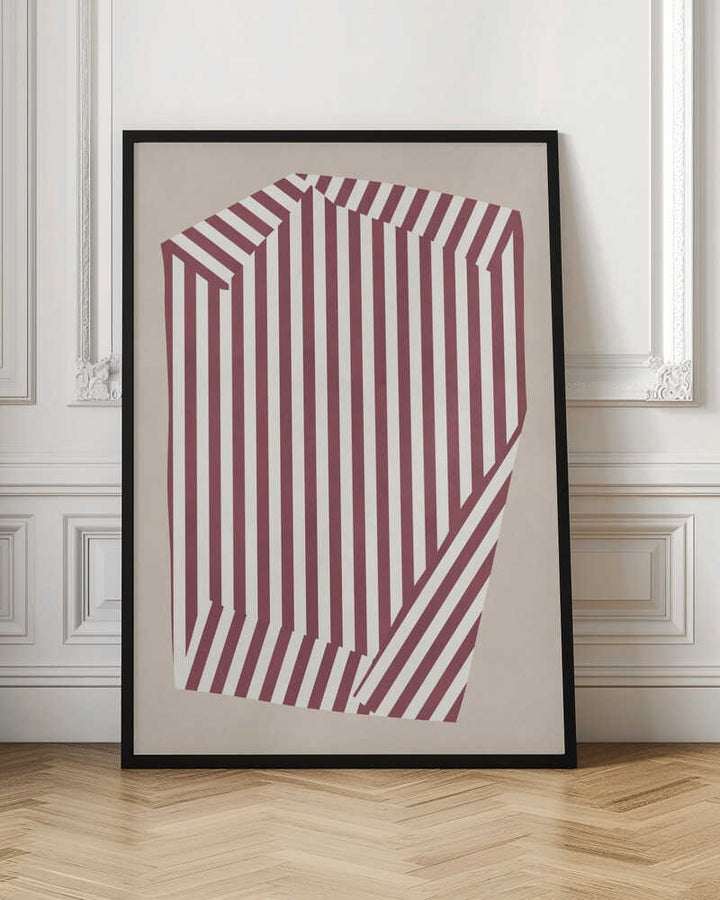 Folded Stripe Abstract