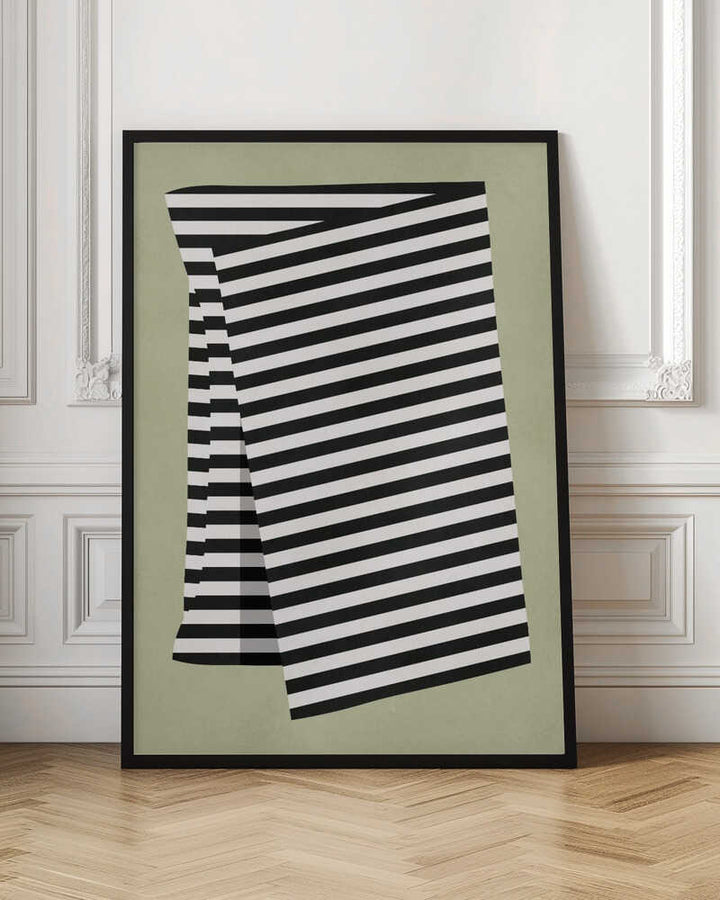 Folded Striped Pattern
