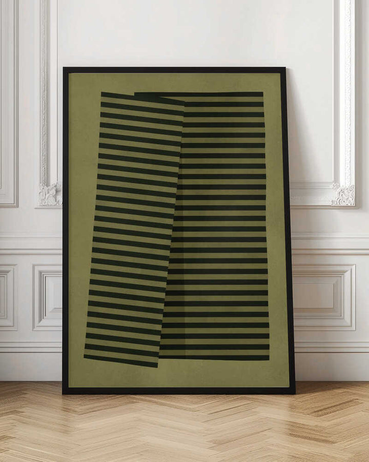 Abstract Striped Shapes