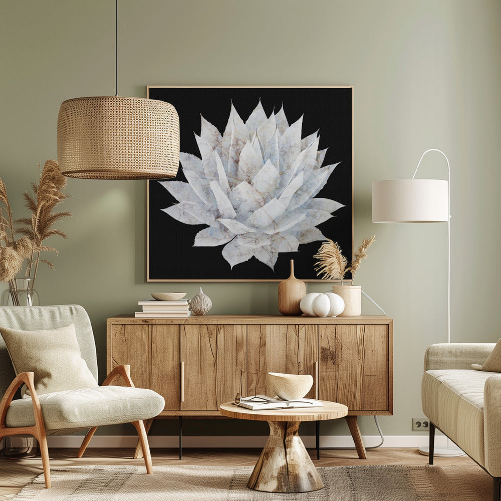 "Agave Agave" Framed Textured Wall Art