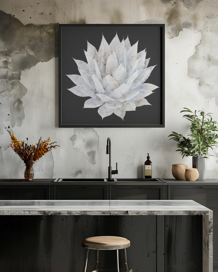 "Agave Agave" Framed Textured Wall Art