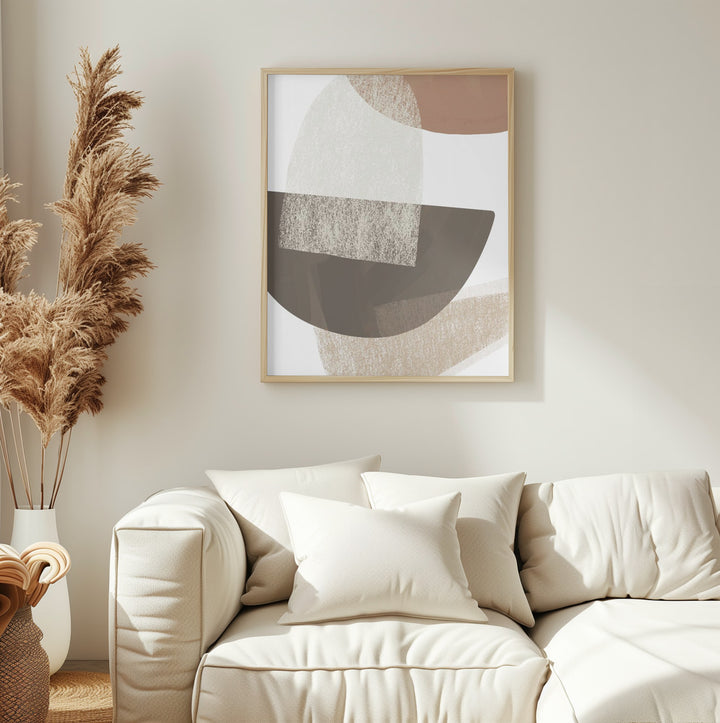 "Earth Tone Geometric" Wall Art