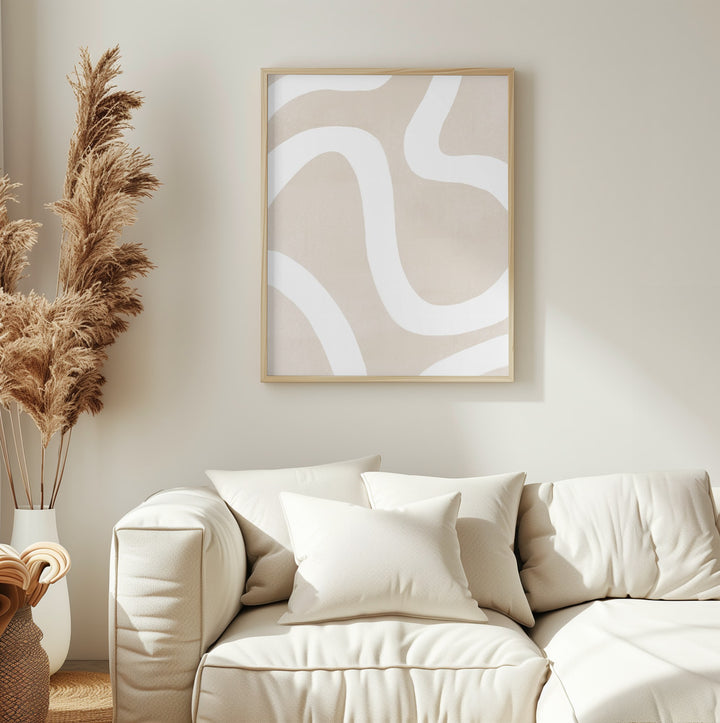 "Squiggly Abstract Art" Wall Art