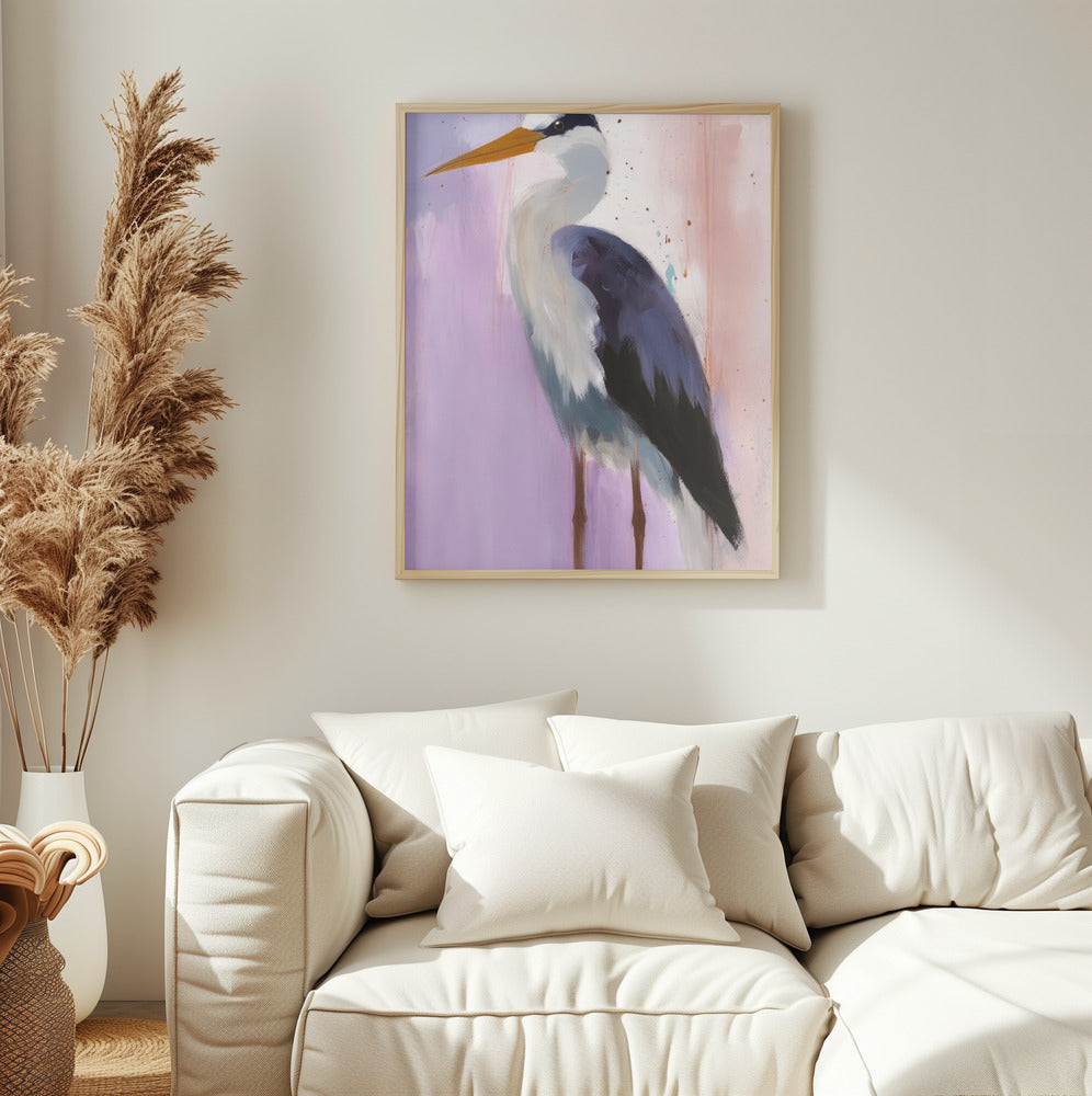 "Stork" Wall Art
