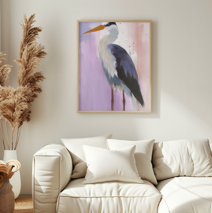 "Stork" Wall Art