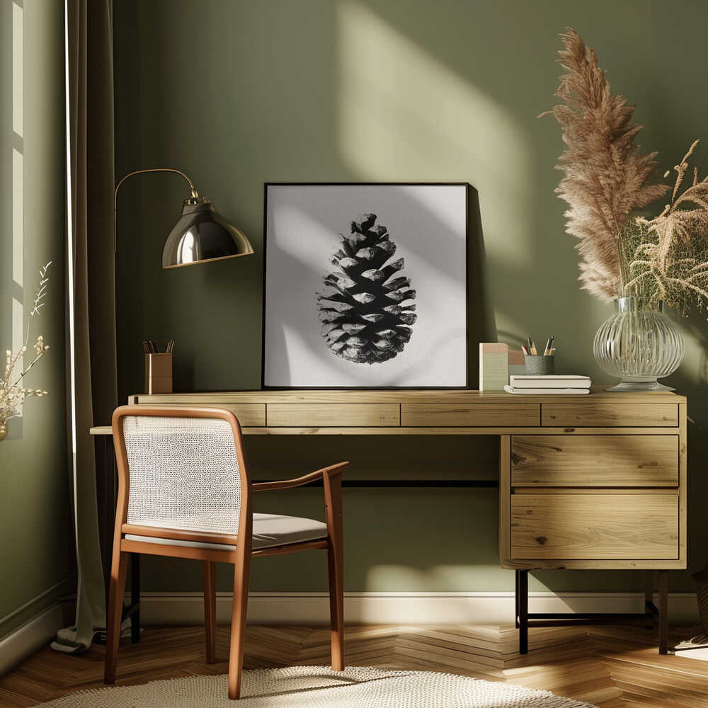 Pinecone Silhouette