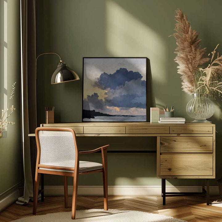 "Porthmeor Sunset" by Dan Hobday — Landscape Wall Art