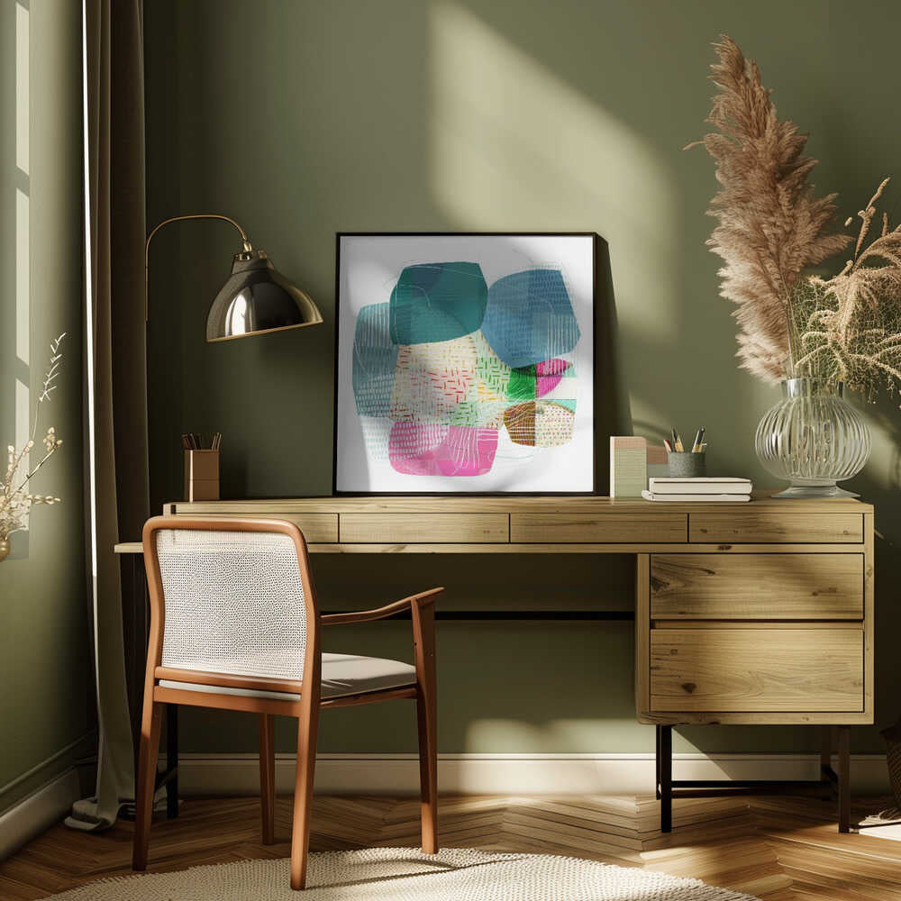 Abstract Colorful Shapes