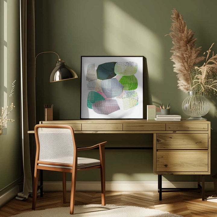 Serene Layered Shapes