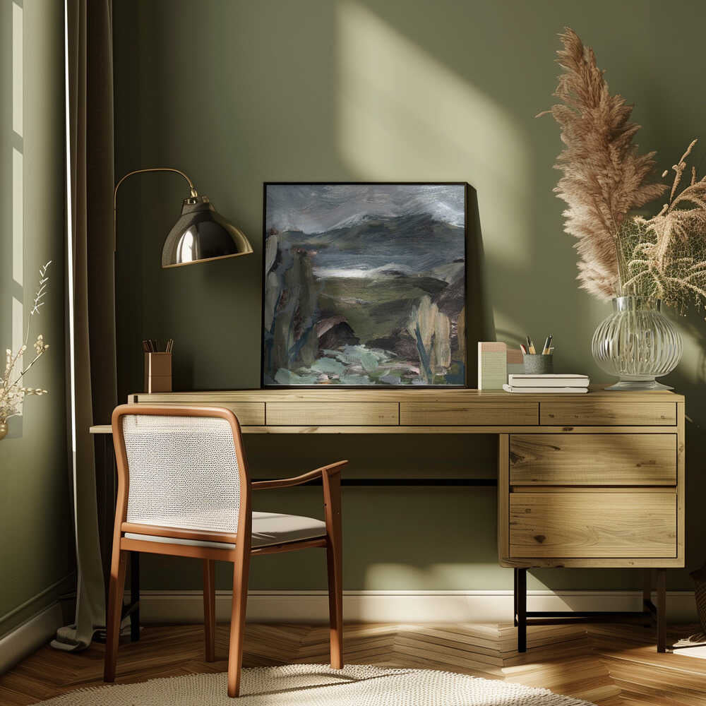 "Swiss View" by Dan Hobday — Landscape Wall Art