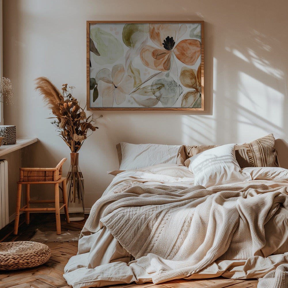"Earthybloomno6" Wall Art