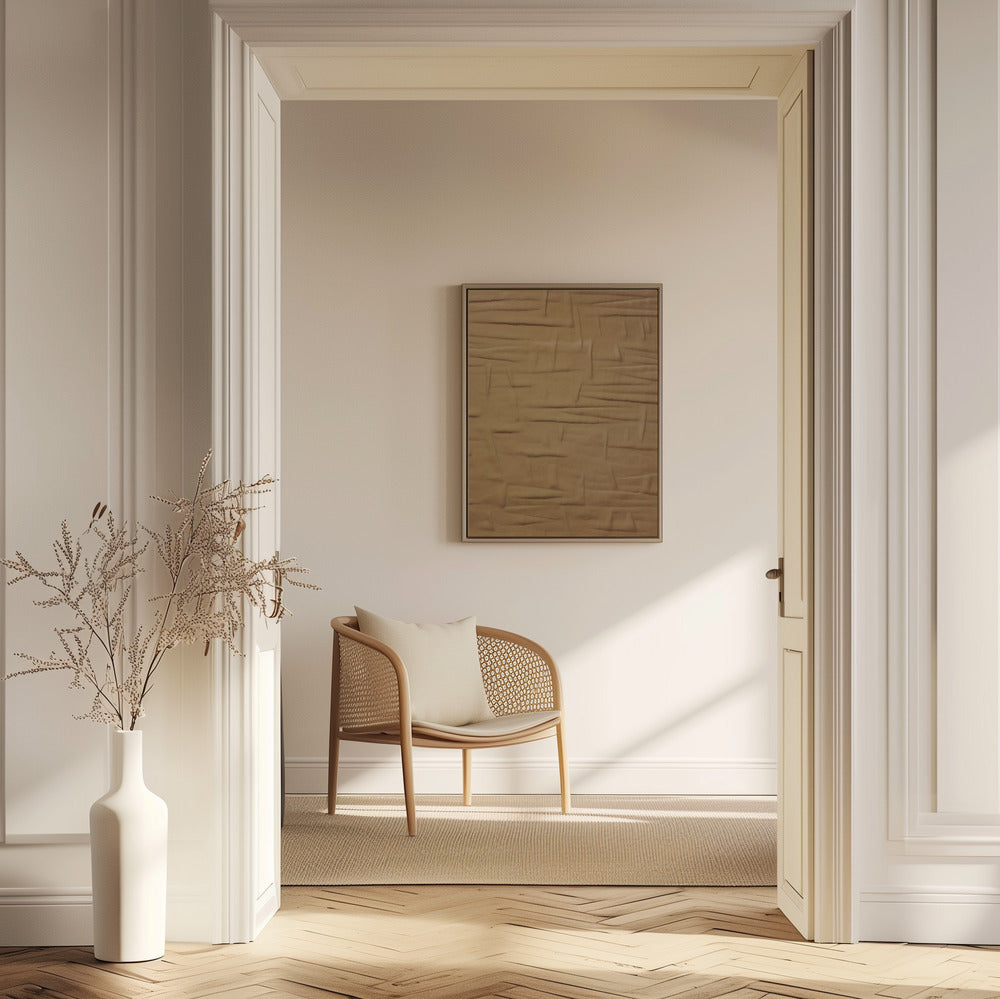 "Adobe I " Framed Canvas Wall Art by Alma Studio