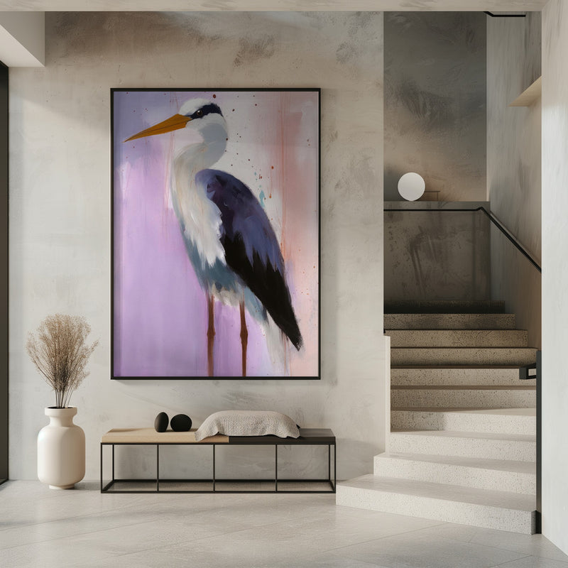 "Stork" Wall Art