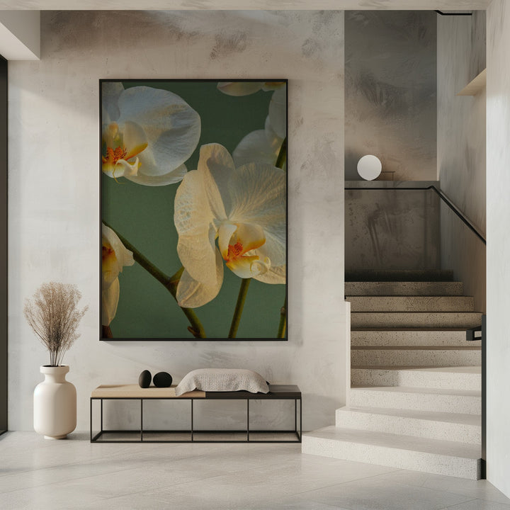 "Floral Haven" Framed Textured Wall Art
