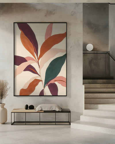 "Abstract Plant" Wall Art