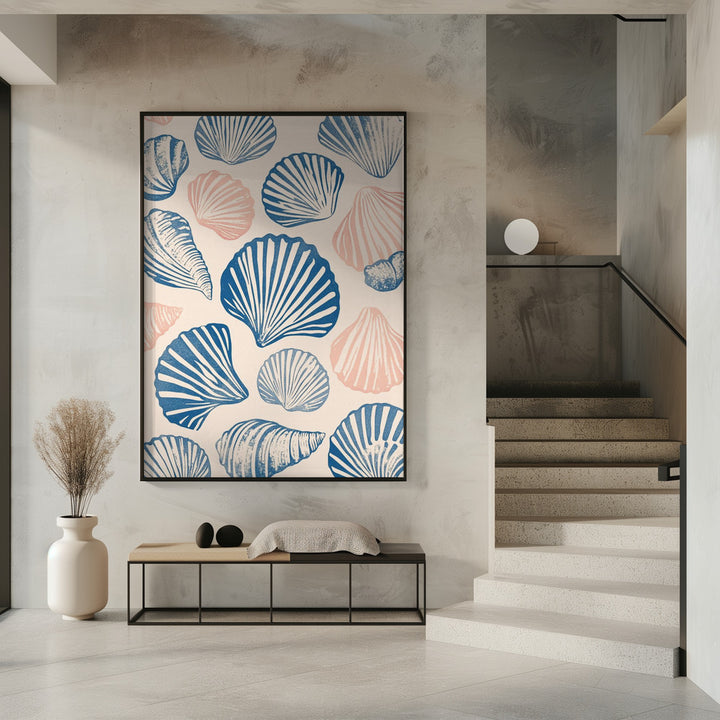"Seashell Pattern" Wall Art
