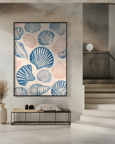 "Seashell Pattern" Wall Art