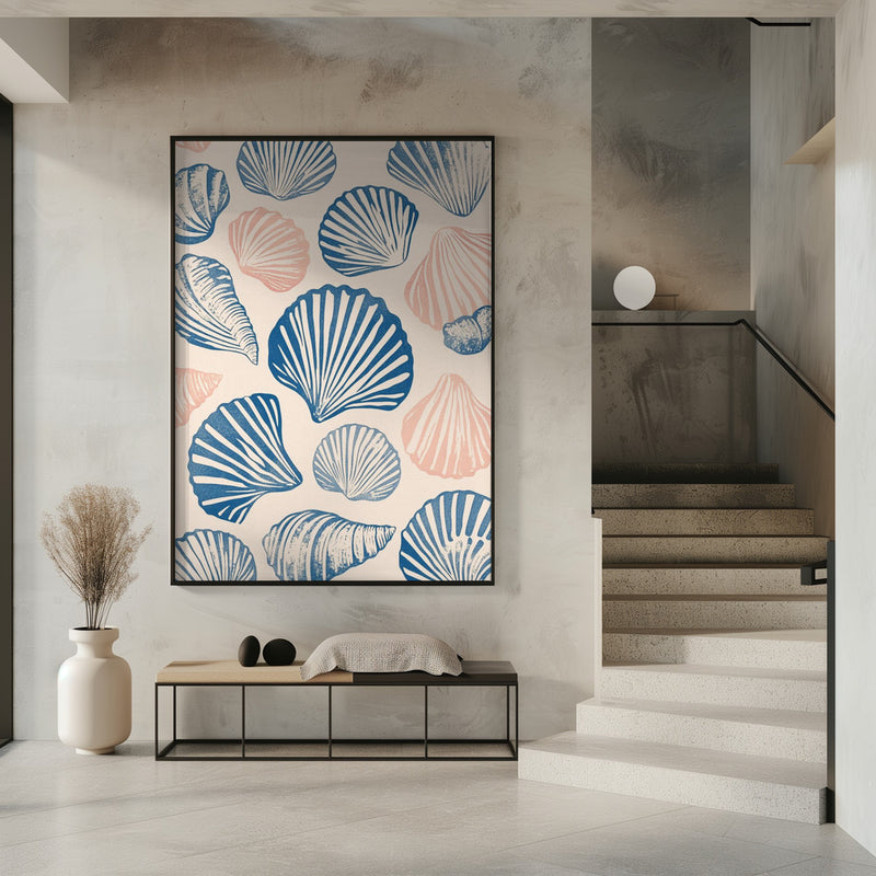 "Seashell Pattern" Wall Art