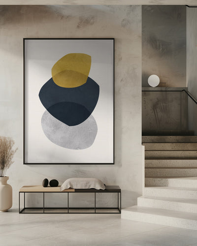 "Expressionist shape" Wall Art