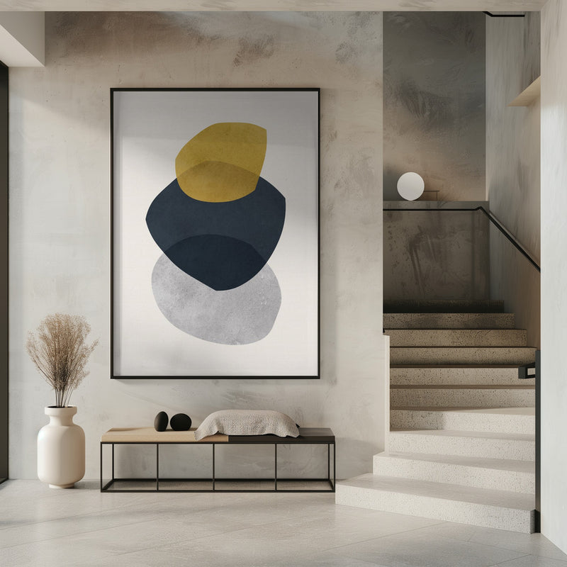 "Expressionist shape" Wall Art