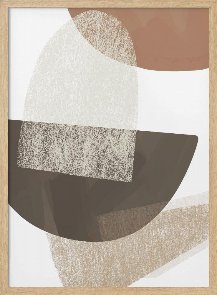 "Earth Tone Geometric" Wall Art