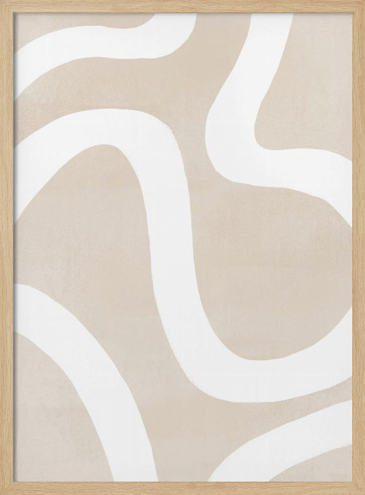 "Squiggly Abstract Art" Wall Art