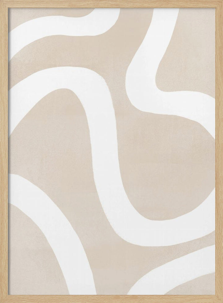 "Squiggly Abstract Art" Wall Art