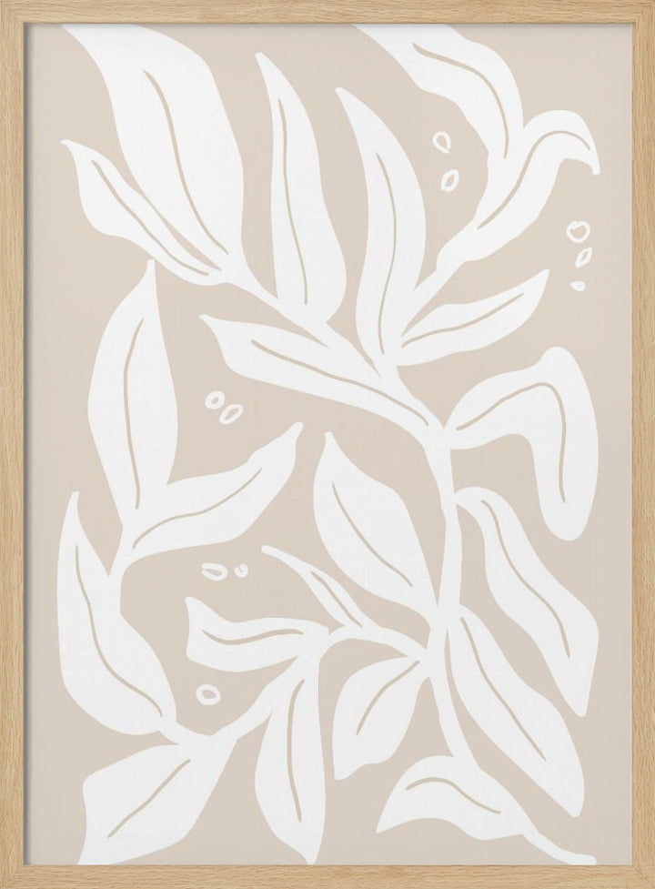 "Abstract Leaves" Wall Art