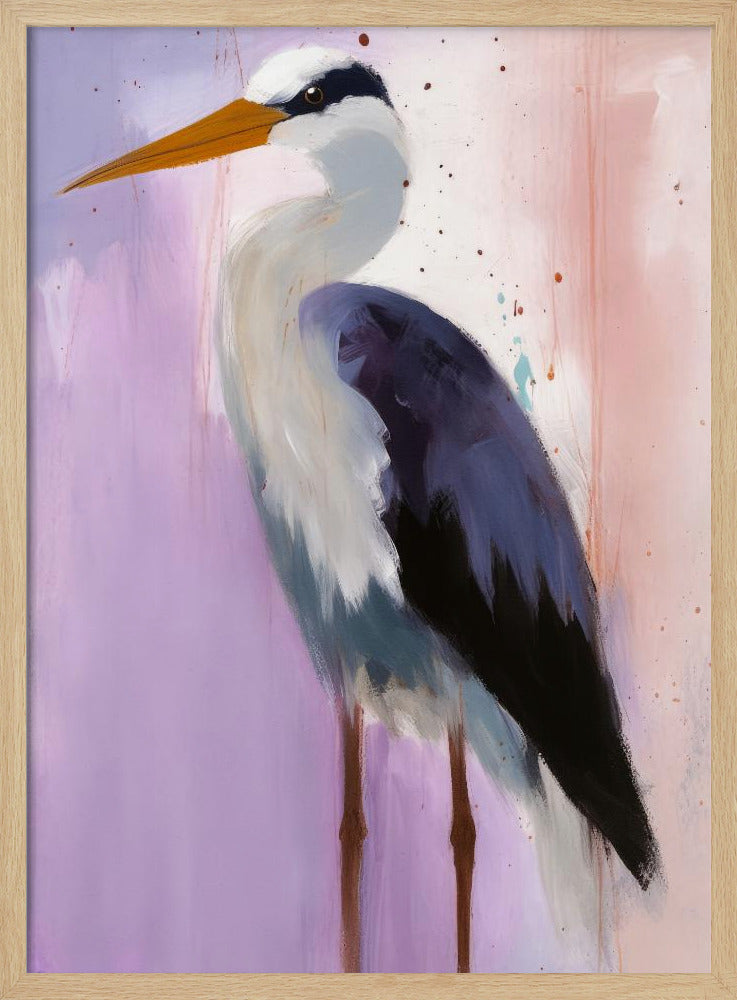 "Stork" Wall Art