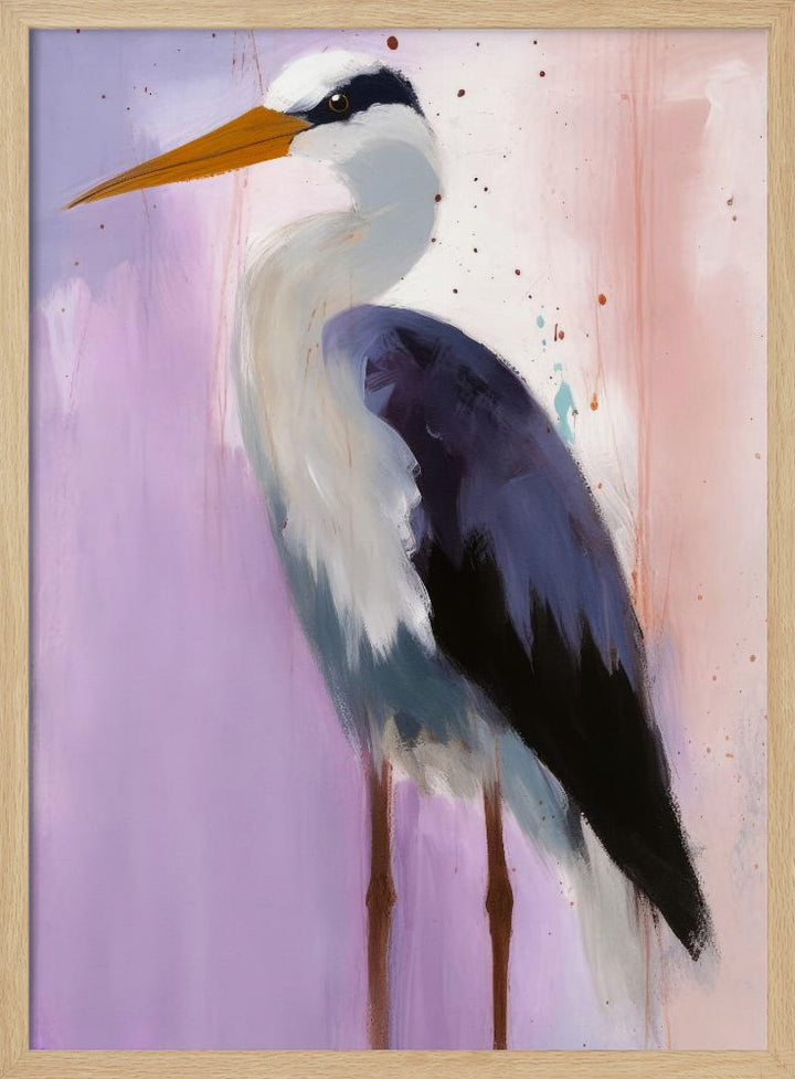"Stork" Wall Art