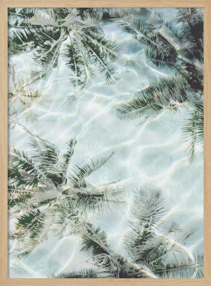 "Beach Vibes II" Framed Textured Wall Art