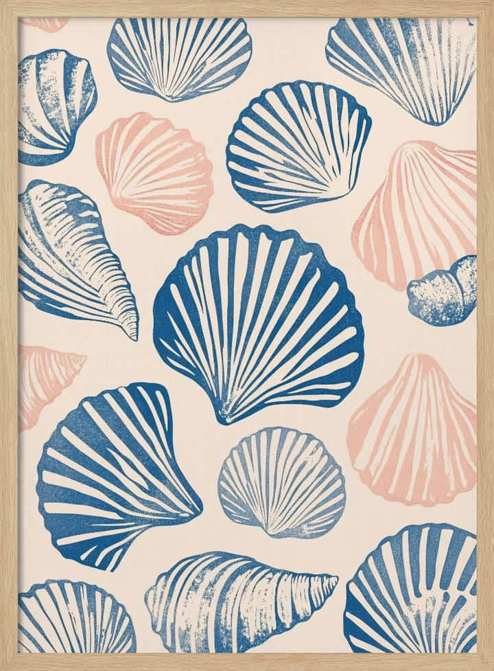 "Seashell Pattern" Wall Art
