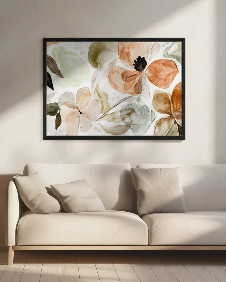 "Earthybloomno6" Wall Art ready to hang wall art