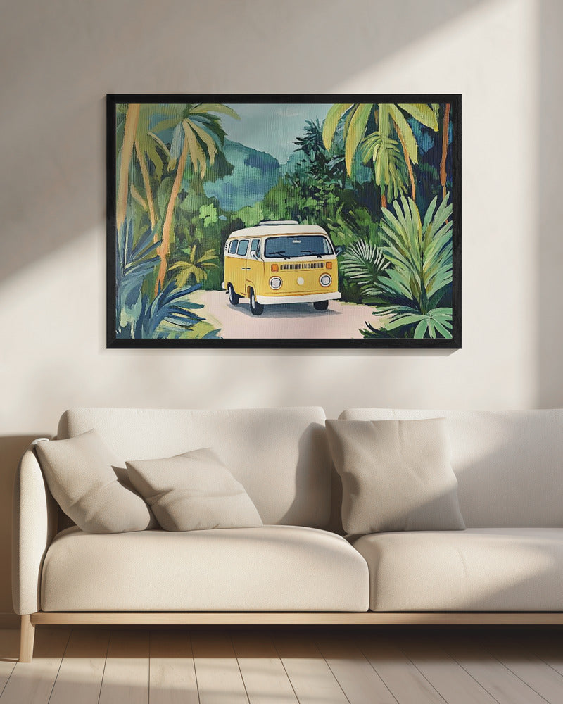 "Vintage Camper Van" Wall Art