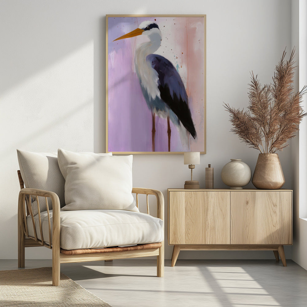 "Stork" Wall Art