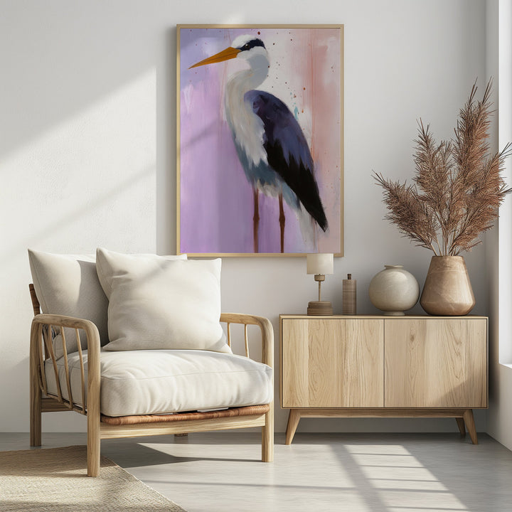 "Stork" Wall Art