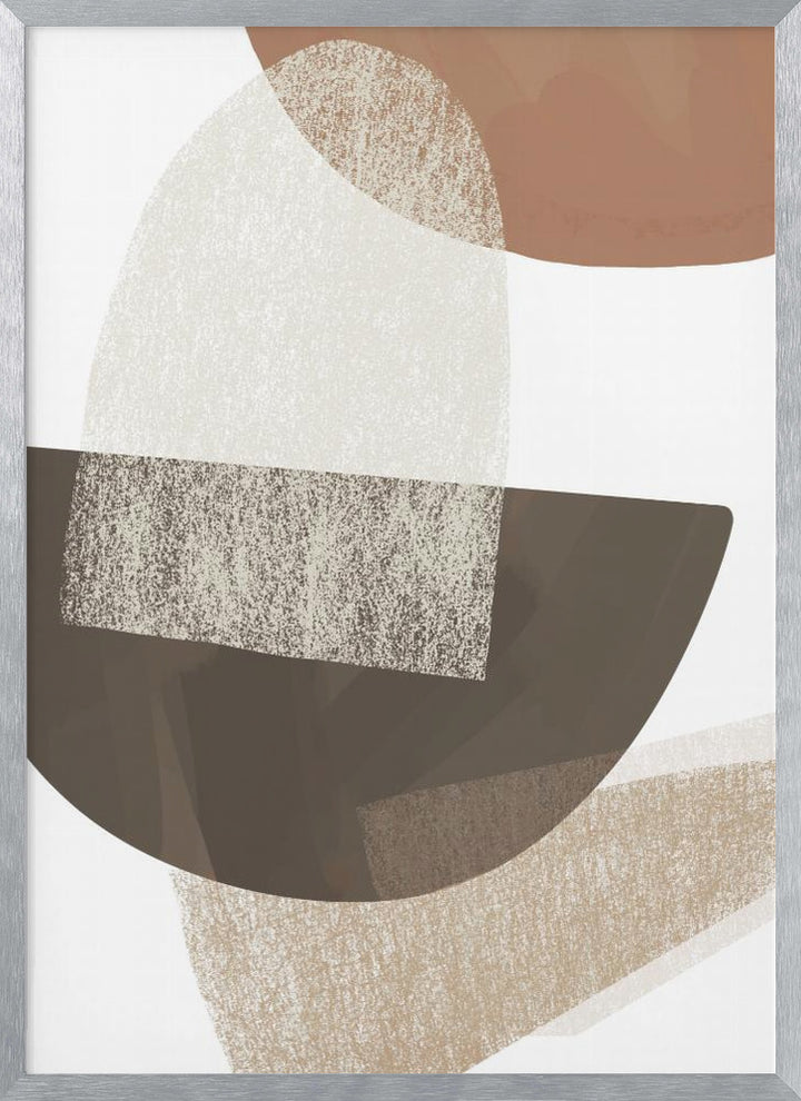 "Earth Tone Geometric" Wall Art