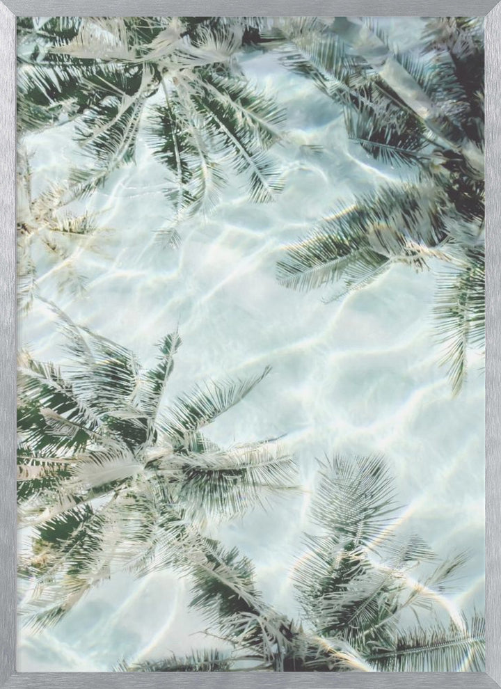 "Beach Vibes II" Framed Textured Wall Art