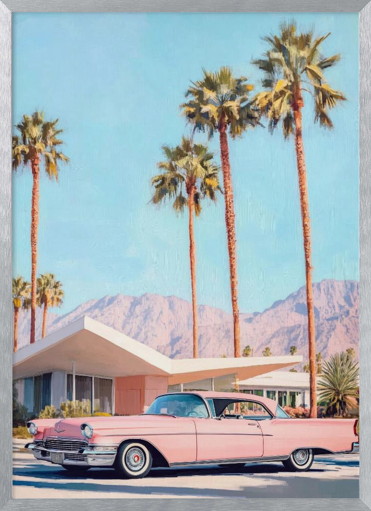 "California Vintage Car" Wall Art