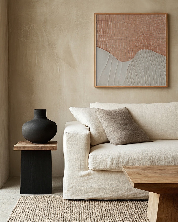"Feeling I" Framed Canvas Wall Art by Alma Studio