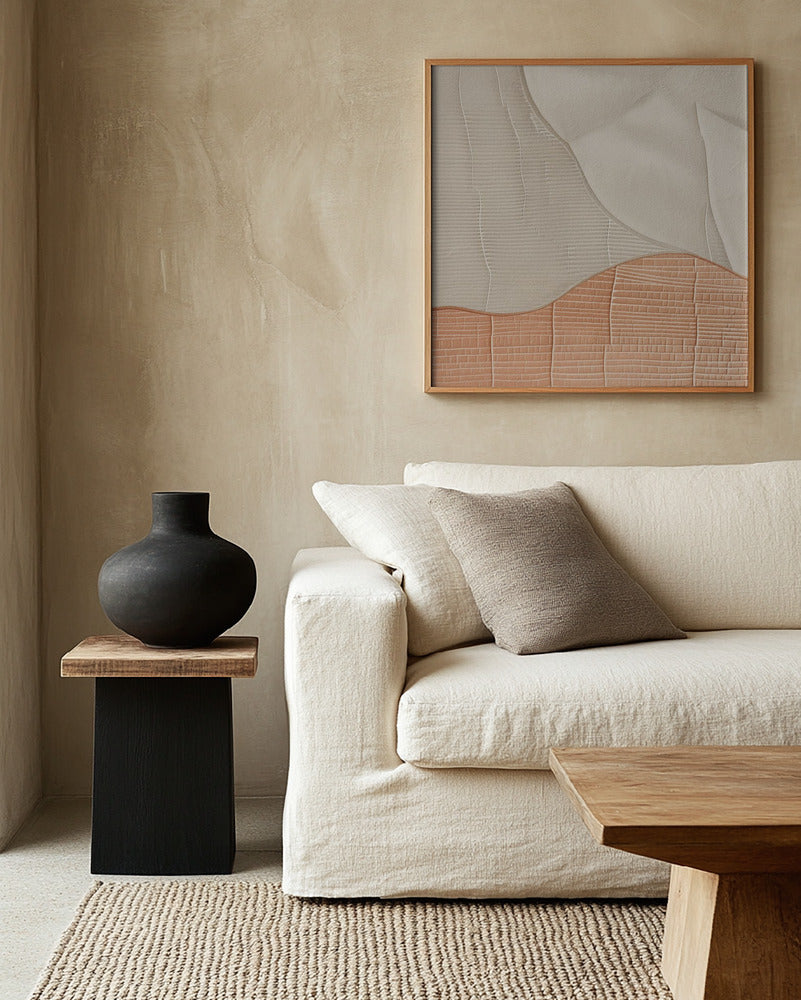 "Feeling II" Framed Canvas Wall Art by Alma Studio