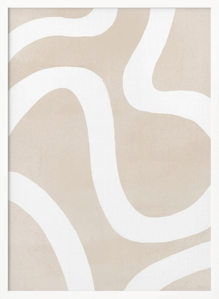 "Squiggly Abstract Art" Wall Art