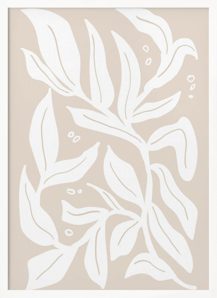 "Abstract Leaves" Wall Art