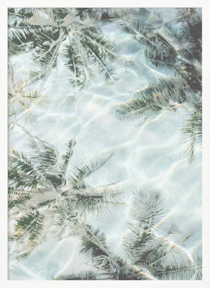 "Beach Vibes II" Framed Textured Wall Art