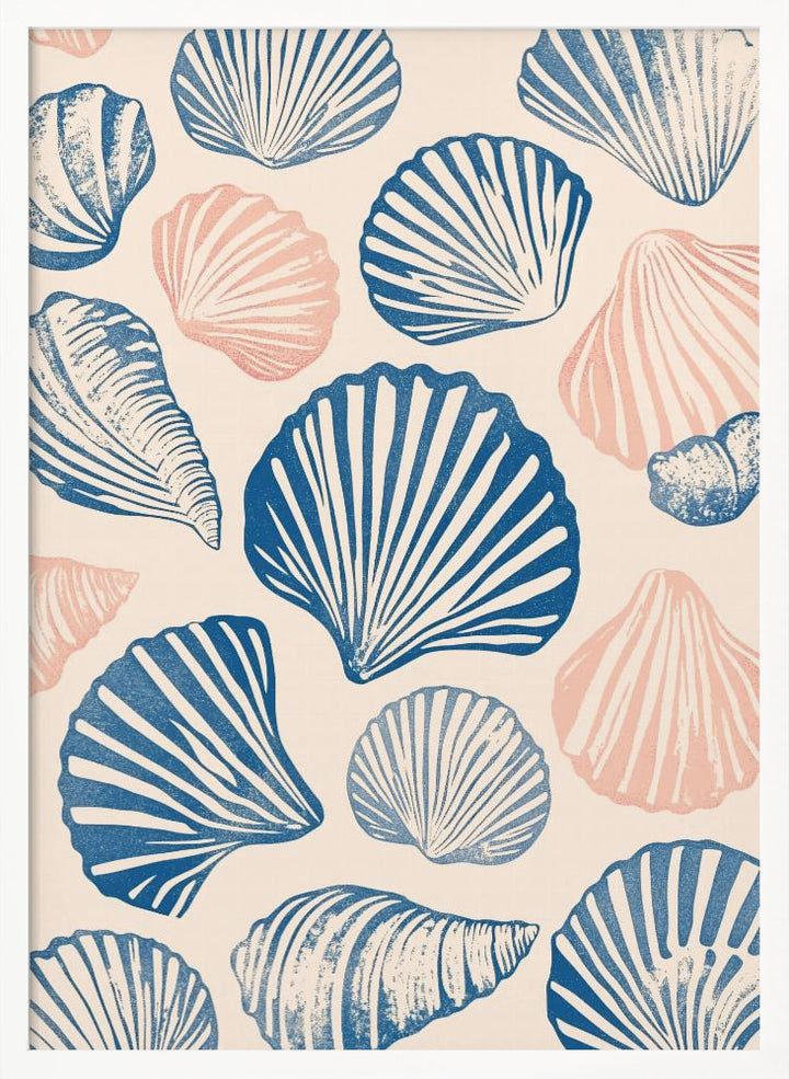 "Seashell Pattern" Wall Art