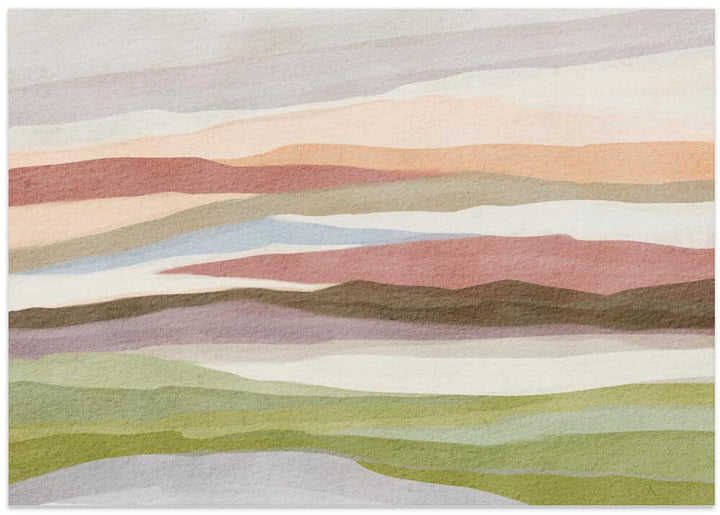 "Muted Desert Landscape" by Nikita Jariwala — Landscape Wall Art