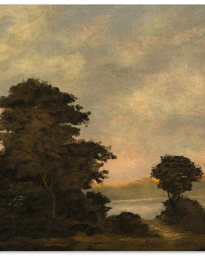 "Tranquil Sunset Landscape" by Dan Hobday — Landscape Wall Art